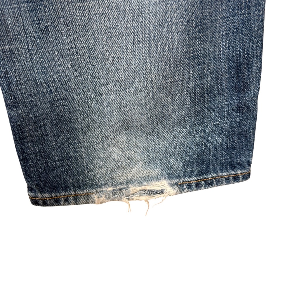 Rag & Bone Trouser Jeans Women's 31 Straight Leg Medium Wash Denim Made in USA - Picture 8 of 12